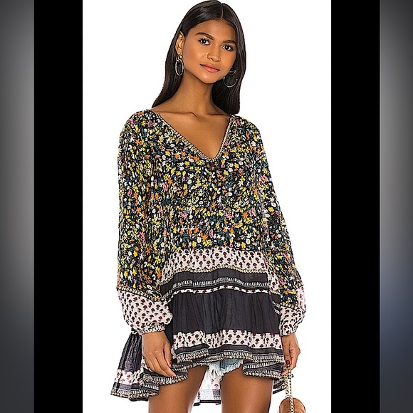 Free People Tops - Free People Gardenia embroidered tunic top